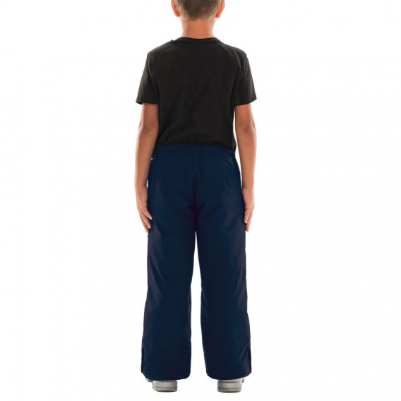 Pantaloni de schi pentru băieți, culoare albastru, cu membrană poliuretanică HM Diel 10922 2