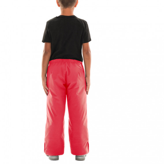 Pantaloni de schi roșii pentru băieți, cu membrană poliuretanică HM Diel 10930 2