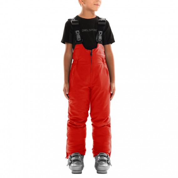 Pantaloni de schi pentru băieți, roșu Diel 10935 