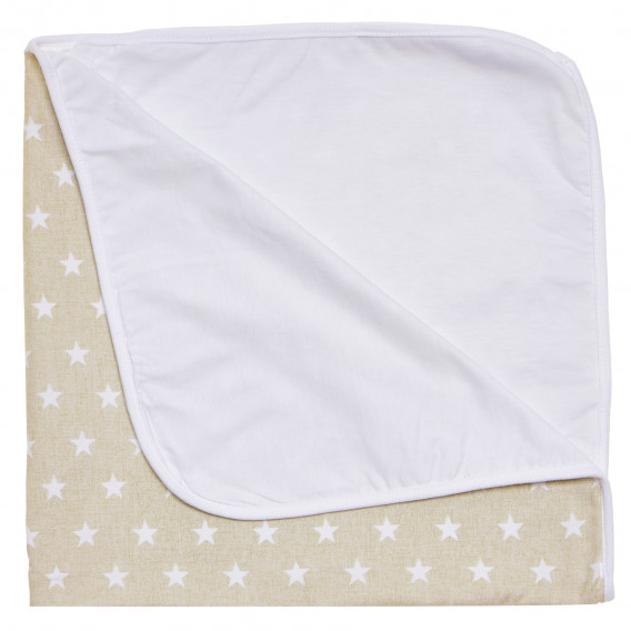 Pătură pentru copii/prosop de baie cu stele albe Inter Baby 109380 4