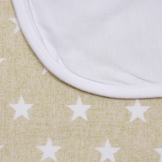 Pătură pentru copii/prosop de baie cu stele albe Inter Baby 109381 5