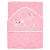 Prosop pentru copii Zoo în roz pentru fete Inter Baby 109426 4