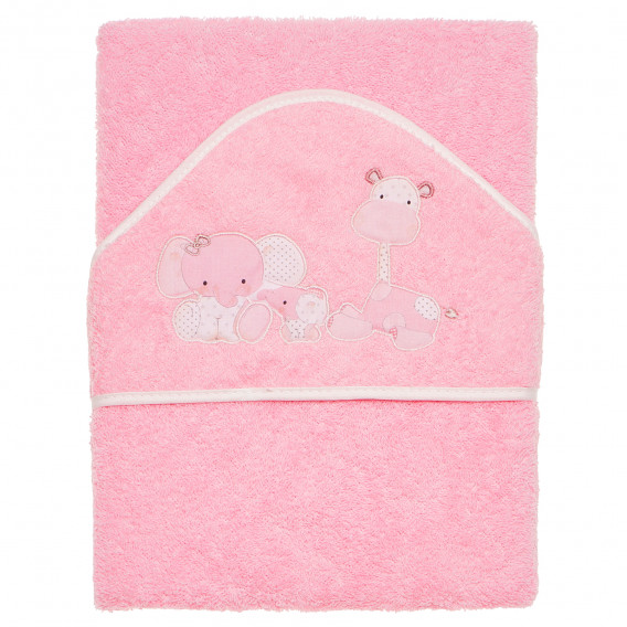 Prosop pentru copii Zoo în roz pentru fete Inter Baby 109426 4