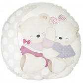 Pernă decorativă pentru copii, cu culoare roz Inter Baby 109496 2