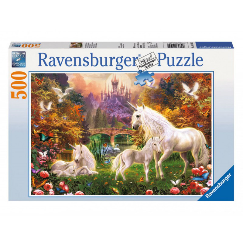 Puzzle 2D  cu unicorni fantastici  10963