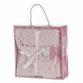 Pătură pentru copii, de culoare roz Inter Baby 109683 3