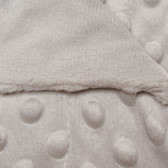 Pătură pentru copii, de culoare albă cu puncte în relief Inter Baby 109693 5