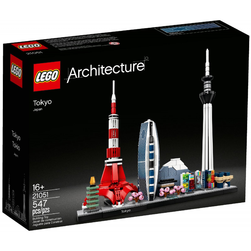 Set de construcție orașul Tokyo de la Lego, 547 de piese  109803