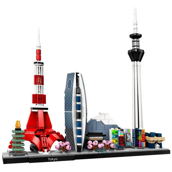 Set de construcție orașul Tokyo de la Lego, 547 de piese Lego 109805 3