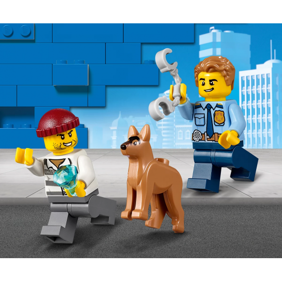 Constructor Echipa de câine Poliție în 67 de piese Lego 109818 9