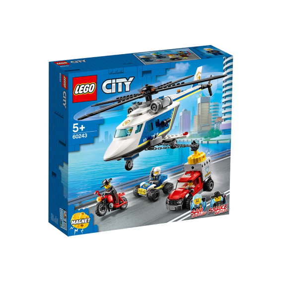 Constructor Urmărire a poliției cu elicoptere în 212 de piese Lego 109820 