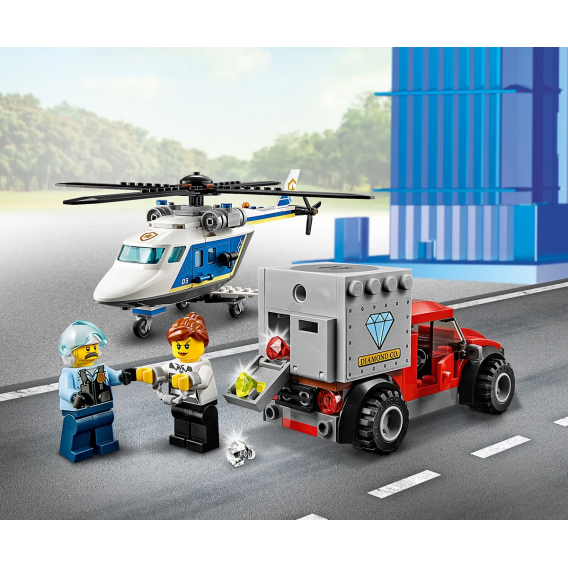 Constructor Urmărire a poliției cu elicoptere în 212 de piese Lego 109826 7