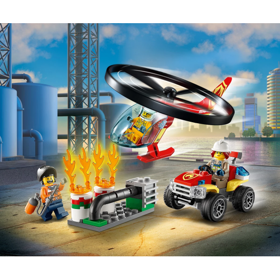 Constructor Reacția cu elicopterul în 93 de componente Lego 109834 4