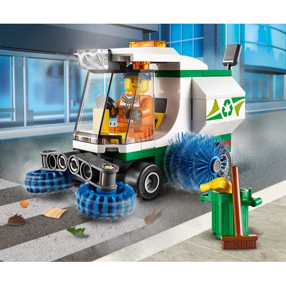 Constructor măturator stradal cu 89 de piese Lego 109846 4