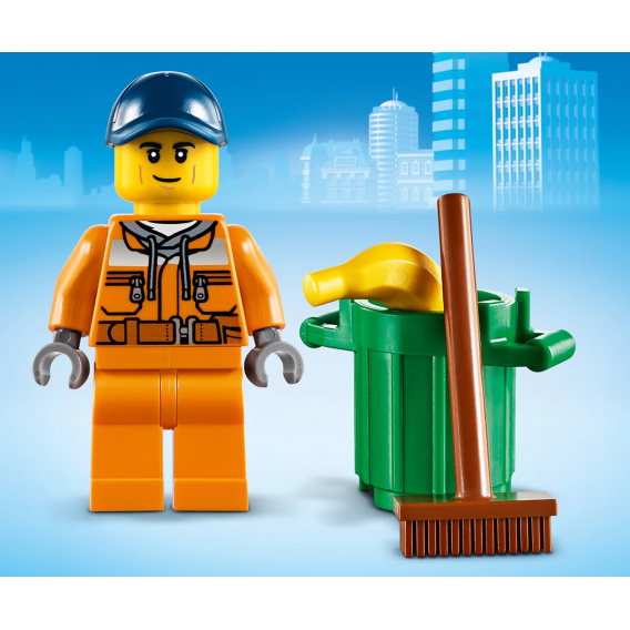 Constructor măturator stradal cu 89 de piese Lego 109850 8