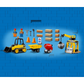 Bulldozer pentru construcții cu 126 de piese Lego 109857 6