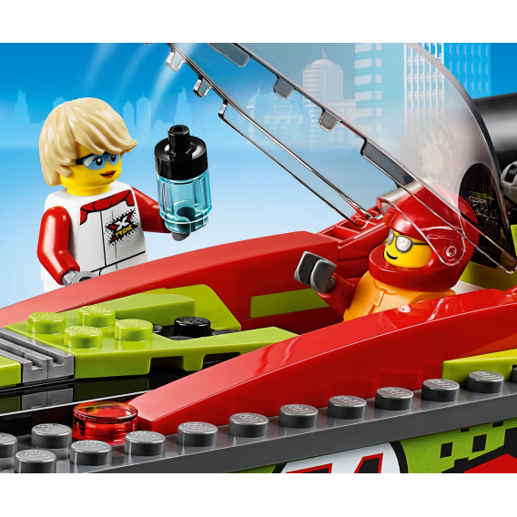 Transportor constructor bărci de curse în 238 de bucăți Lego 109866 6