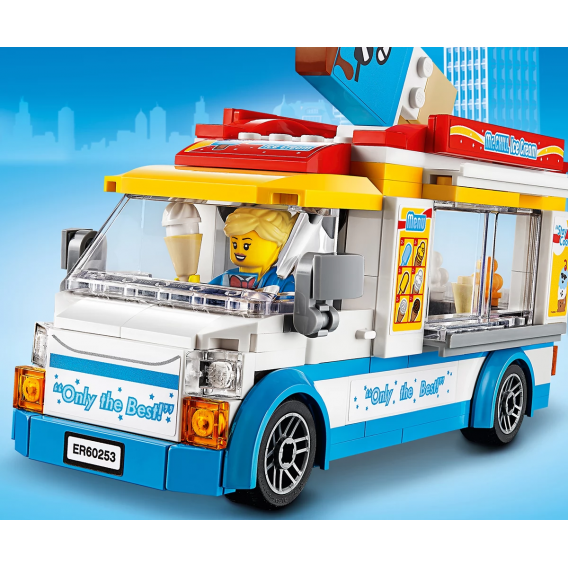 Constructor mașină înghețată în 200 de componente Lego 109877 8