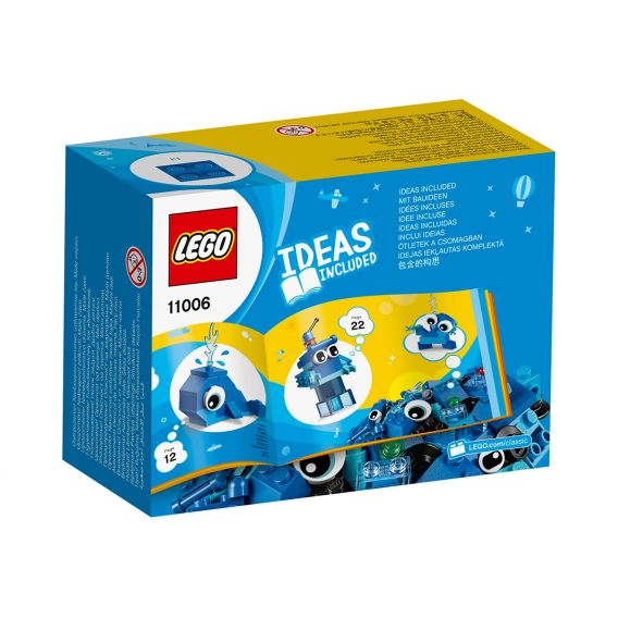 Cărămizi creatoare albastre cu 52 de piese Lego 109899 2