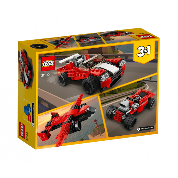 Mașină sport constructor cu 134 de piese Lego 109934 2