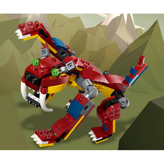 234 piese constructor dragon de foc Lego 109957 7