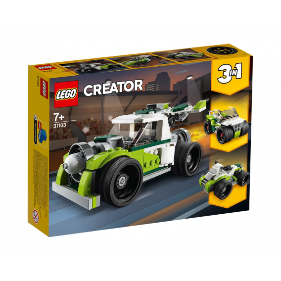 Lego Creataor, Rocket Truck, 198 de piese Lego 109961 