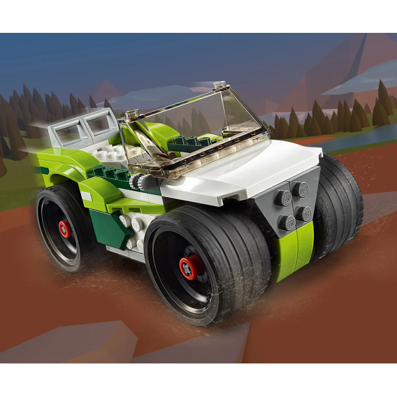 Lego Creataor, Rocket Truck, 198 de piese Lego 109967 7