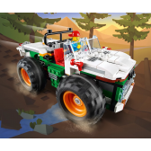 Lego de construit, Monster Truck Hamburger Stand, 499 piese Lego 109988 7