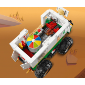Lego de construit, Monster Truck Hamburger Stand, 499 piese Lego 109989 8