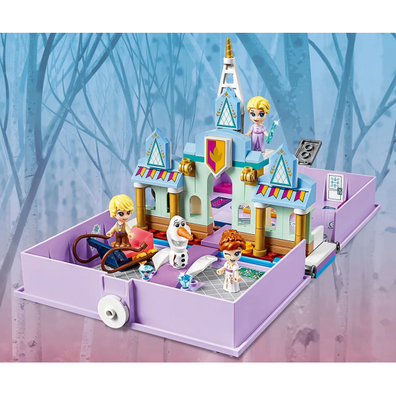 Proiectant Aventurile Anna și Elsa, 133 piese Lego 109998 4