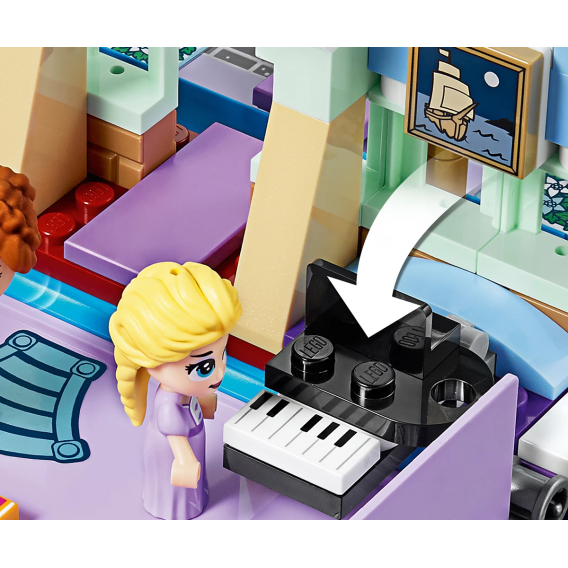 Proiectant Aventurile Anna și Elsa, 133 piese Lego 110003 9