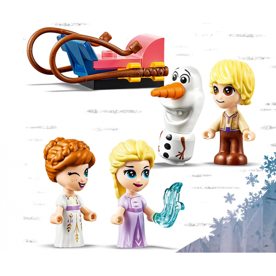 Proiectant Aventurile Anna și Elsa, 133 piese Lego 110005 11