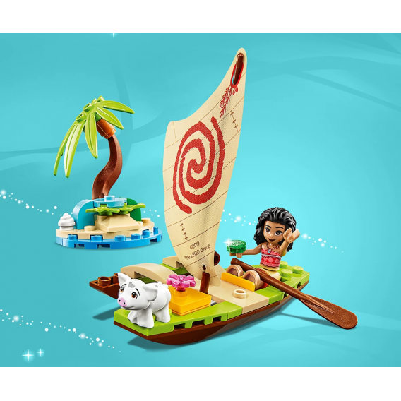 Set Lego, Aventura oceanică a lui Vaiana, 46 piese Lego 110023 5