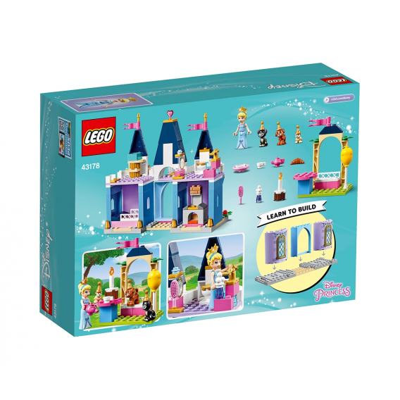 Set Lego, Petrecerea Castelului Cenușăreasei,168 de piese Lego 110037 2