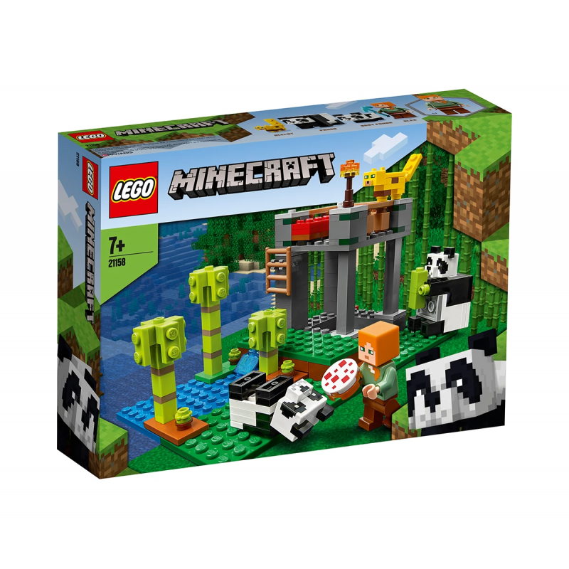 Set Lego, grădinița Panda, 204 bucăți  110182