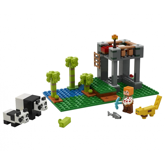 Set Lego, grădinița Panda, 204 bucăți Lego 110184 3
