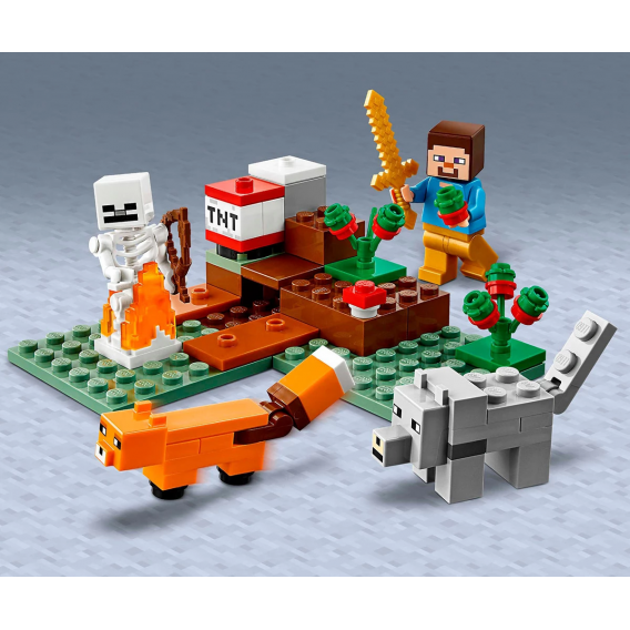 Set Lego, Aventura din taiga, 74 de piese Lego 110195 5