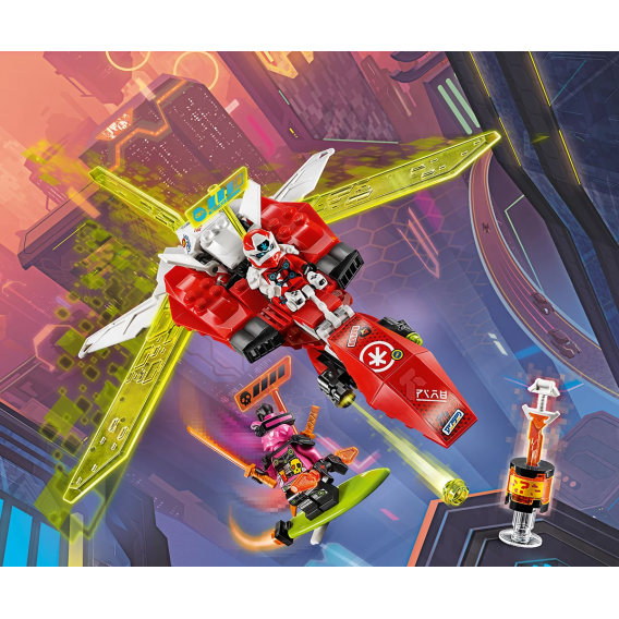 Set Lego, robotul Kais Flying , 217 bucăți Lego 110222 5
