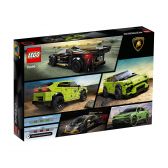 Set Lego, Lamborghini Urus ST-X și Lamborghini Huracán Super Trofeo EVO, 663 piese Lego 110244 2