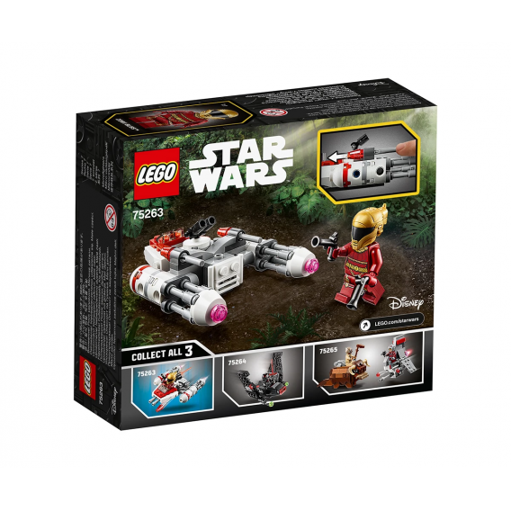 Set Lego, Microfighter de rezistență, 86 de piese Lego 110254 2