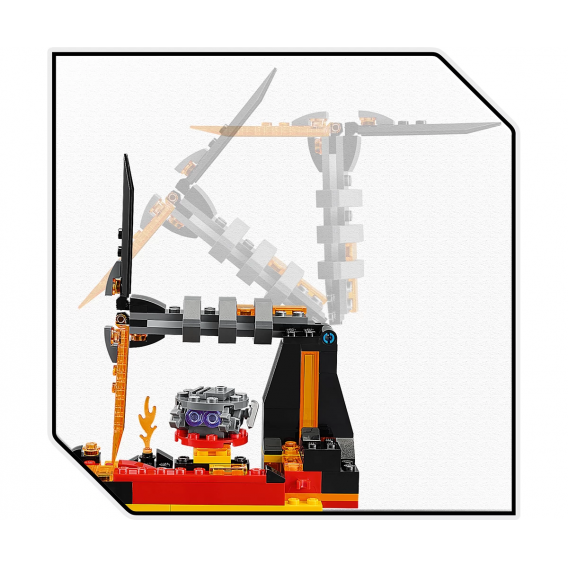 Set Lego, Duel la Mustafar, 208 bucăți Lego 110279 9