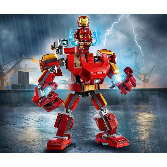 Set Lego, Iron Man Mech, 148 de piese Lego 110291 5