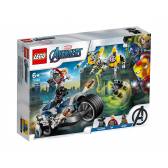 Set Lego, asaltul motocicletelor Avengers, 226 piese Lego 110316 