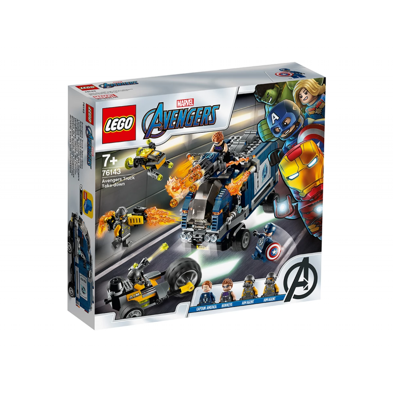 Set Lego, motocliciști Avengers, 447 bucăți  110338