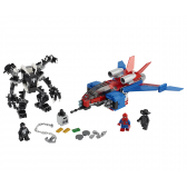 Lego Set, Spiderjet vs. Constructor Venom Mech, 371 de piese Lego 110365 3