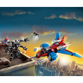 Lego Set, Spiderjet vs. Constructor Venom Mech, 371 de piese Lego 110366 4