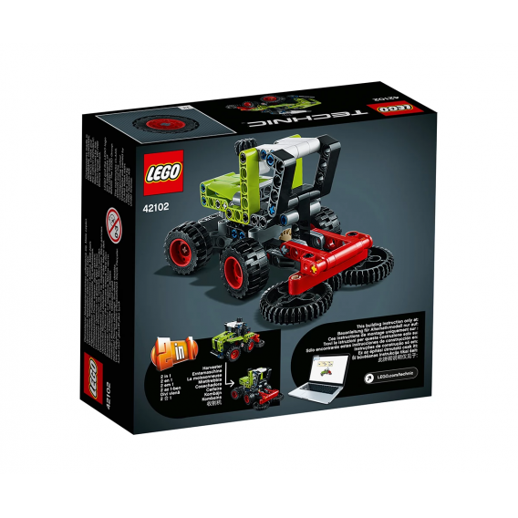 Set Lego, mini tractor, 130 de bucăți Lego 110386 2
