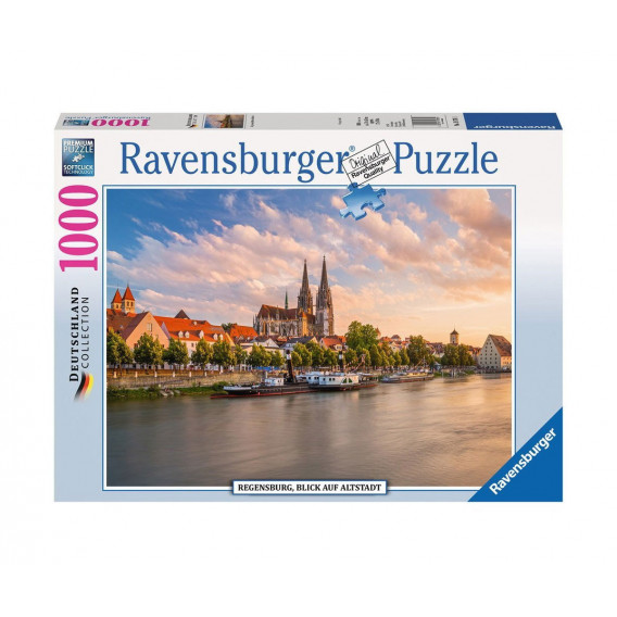Puzzle vechiul oraș Regensburg Ravensburger Puzzle vechiul oraș Regensburg Ravensburger 11039
