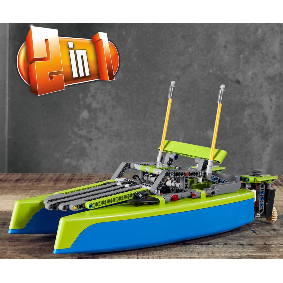 Set Lego de construit navă cu vele, 404 piese Lego 110430 13