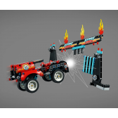 Set Lego, camion și motocicletă pentru cascadorii, 610 bucăți Lego 110440 8